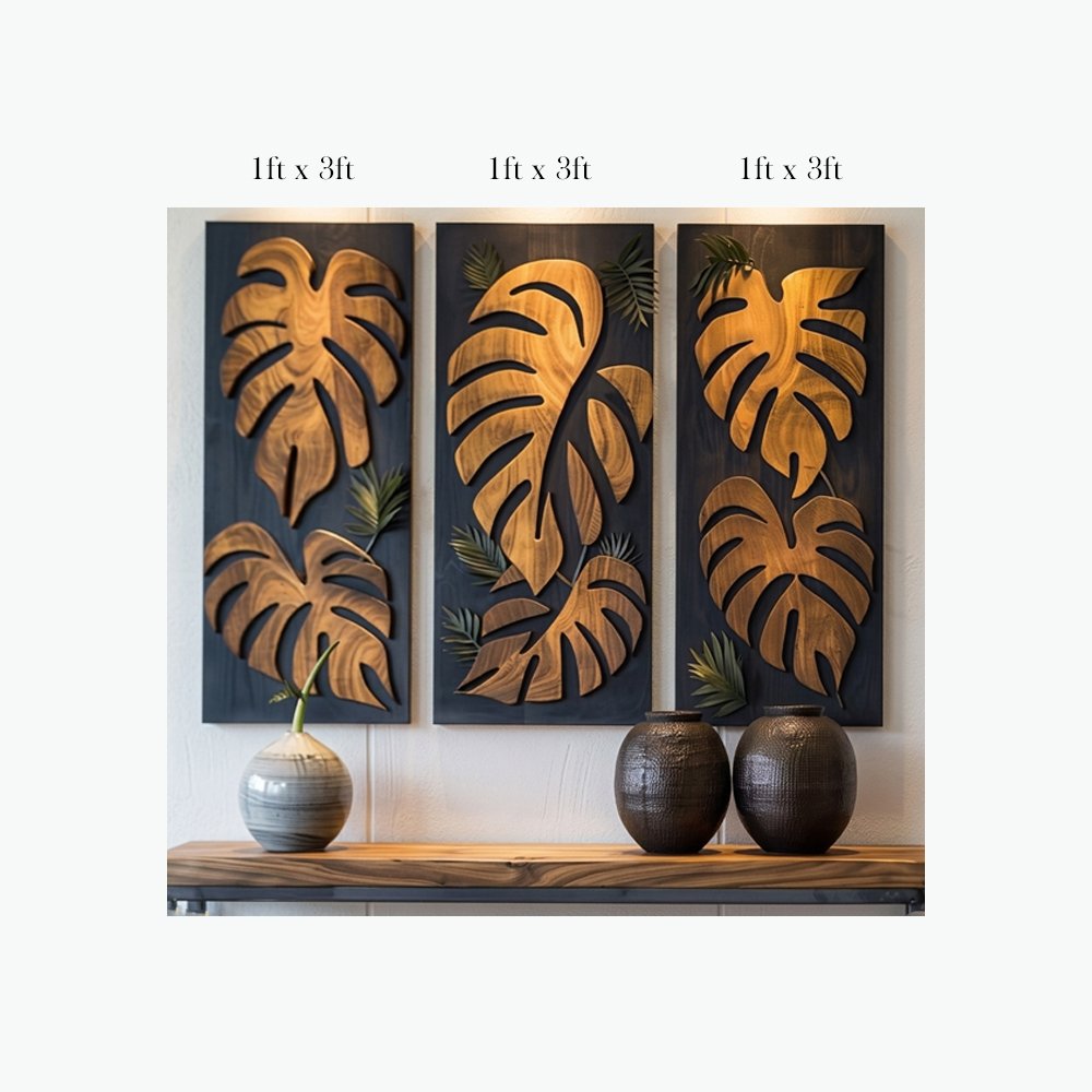 Tropical Majesty Wooden Wall Art