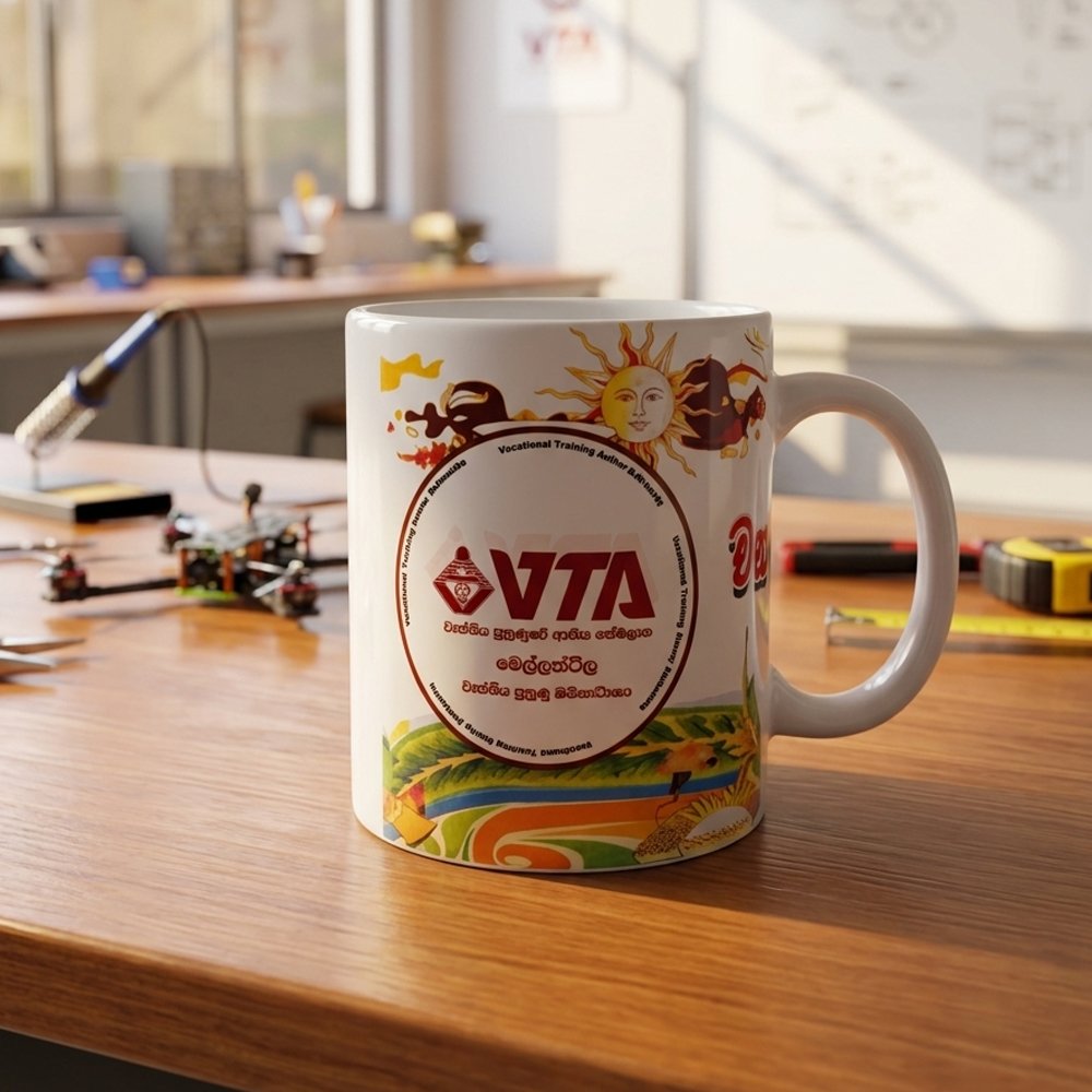 Custom Vibrant Ceramic Mug