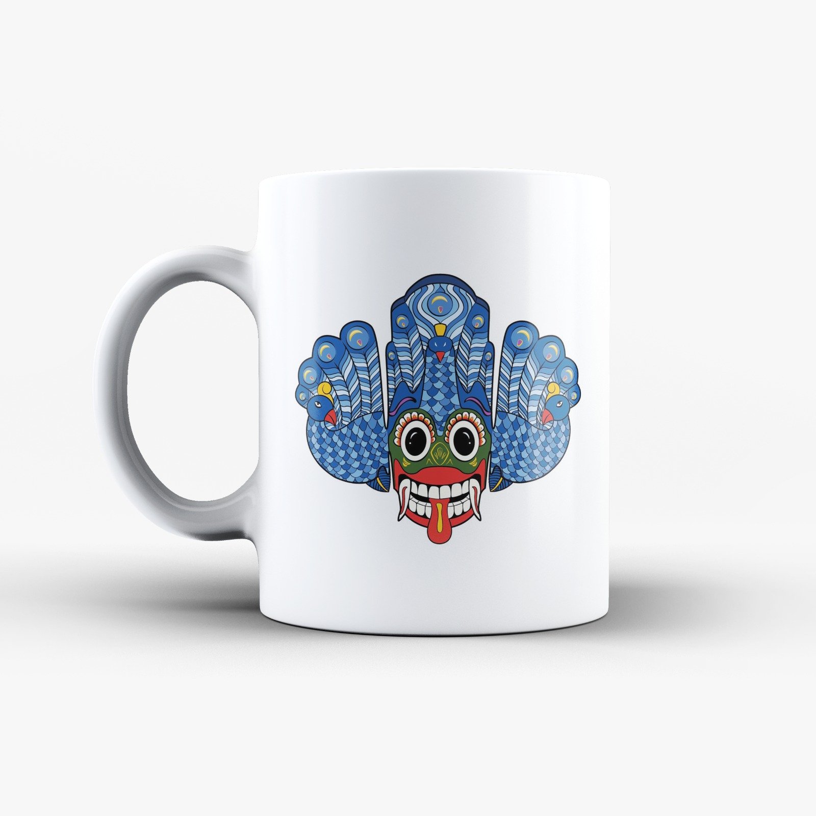 The Mayura Azure Heritage Mug