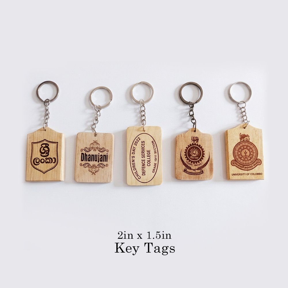 WoodyEco Keytag