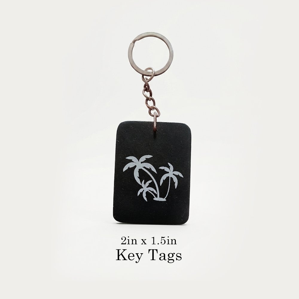 Black Eco Keytag