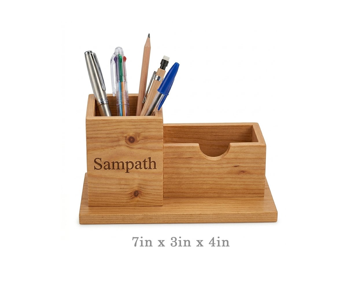 Woody Pen Organizer - Product Image 2 - SC Graphics Sri Lanka