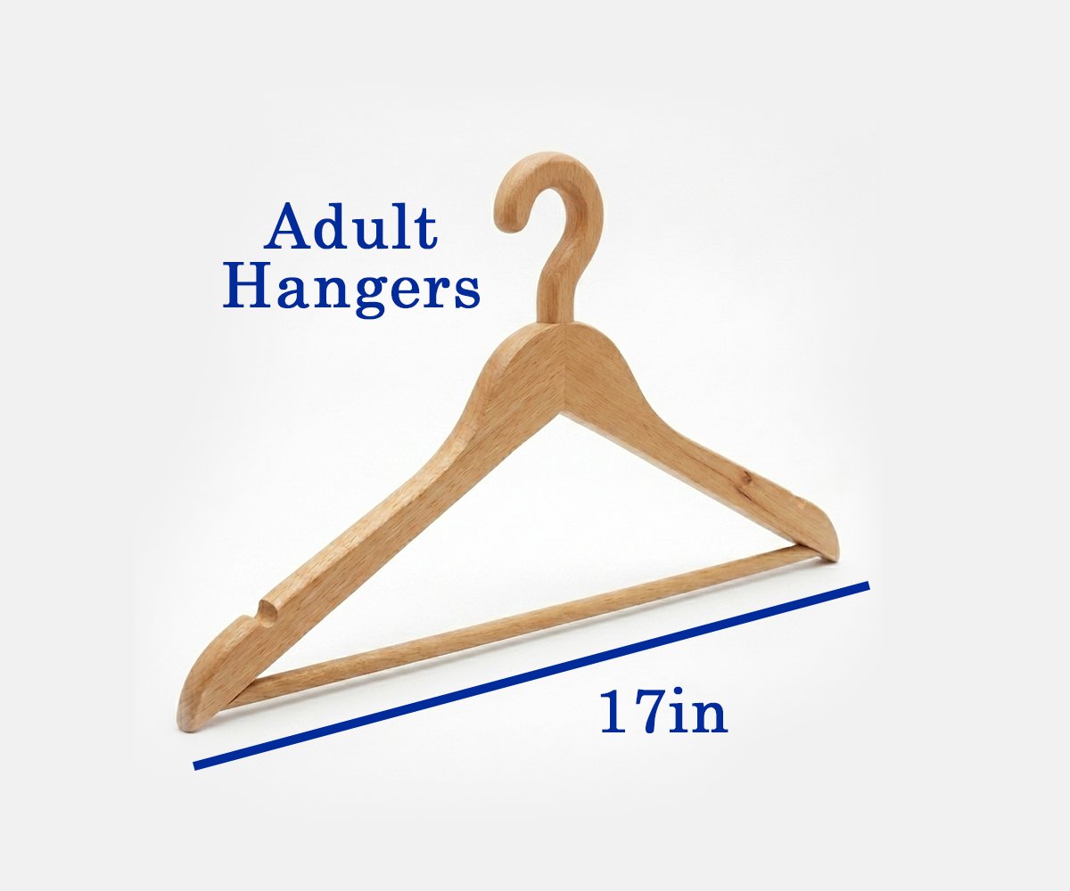 Wooden Hanger Premium One Pack - Product Image 2 - SC Graphics Sri Lanka