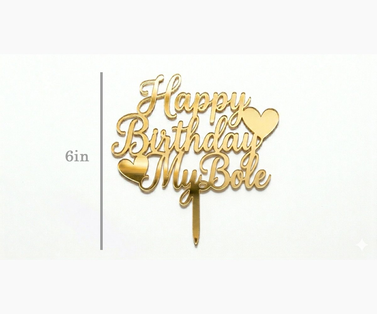 AuraGlitz Cake Topper - Buy Online SC Graphics Sri Lanka