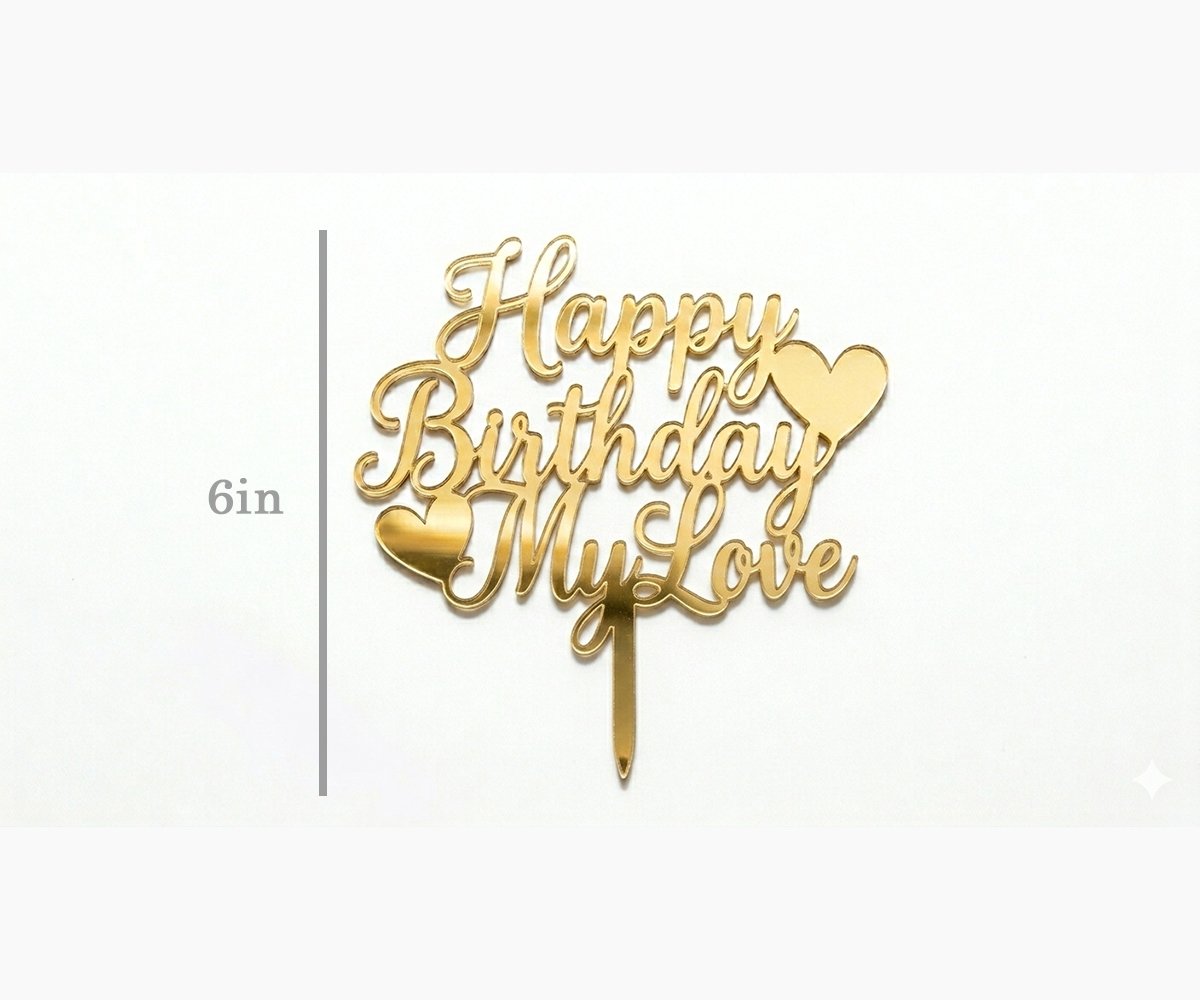 AuraGlitz Cake Topper - Buy Online SC Graphics Sri Lanka