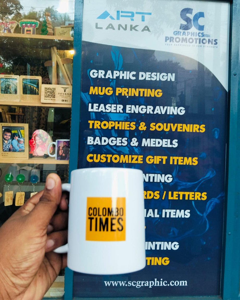 The PurePrint Corporate Mug - Product Image 3 - SC Graphics Sri Lanka
