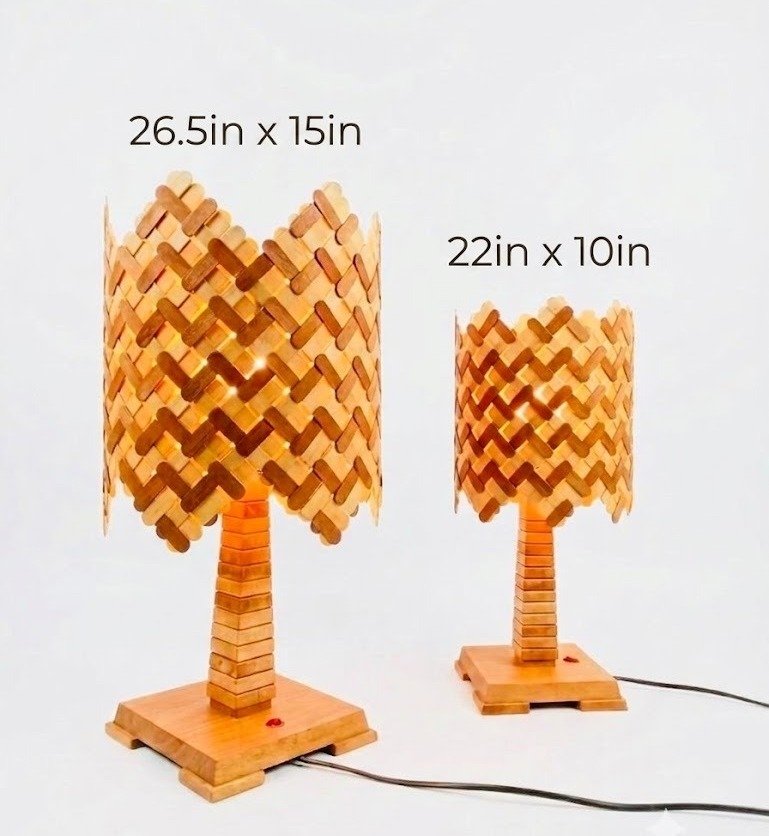 WeaveGlow Handmade Table Lamp - Buy Online SC Graphics Sri Lanka